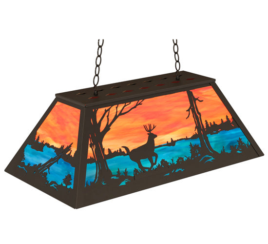 Meyda Tiffany 233930 Six Light Pendant, Oil Rubbed Bronze