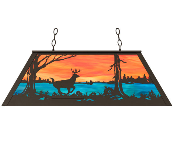 Meyda Tiffany 233930 Six Light Pendant, Oil Rubbed Bronze