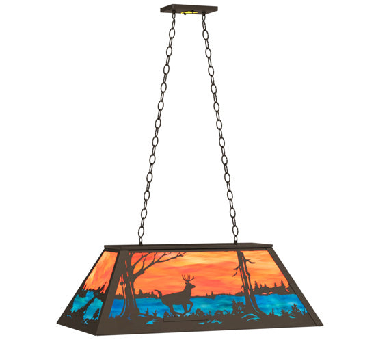 Meyda Tiffany 233930 Six Light Pendant, Oil Rubbed Bronze