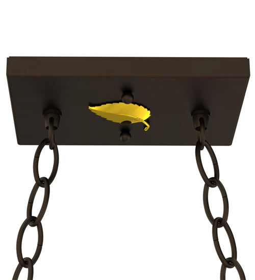 Meyda Tiffany 234089 Six Light Pendant, Oil Rubbed Bronze