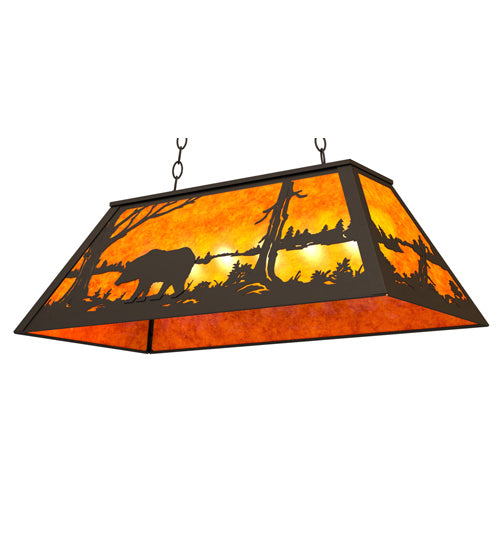 Meyda Tiffany 234089 Six Light Pendant, Oil Rubbed Bronze