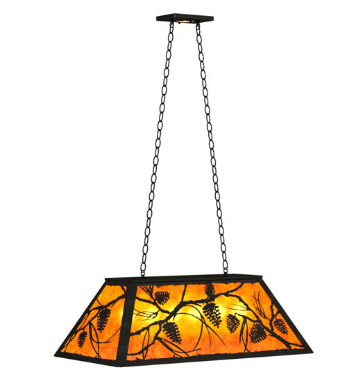 Meyda Tiffany 234359 Six Light Pendant, Textured Black