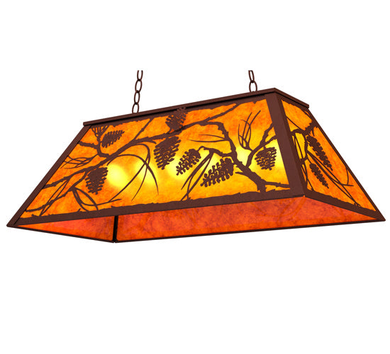 Meyda Tiffany 234363 Six Light Pendant, Rust