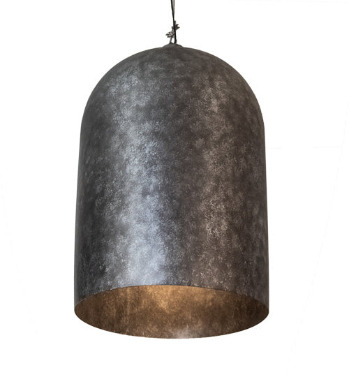 Meyda Tiffany 234750 One Light Pendant, Galvanized