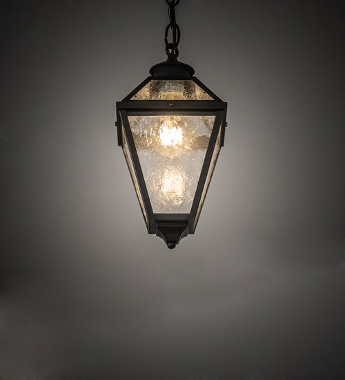 Meyda Tiffany 235795 One Light Mini Pendant, Craftsman Brown