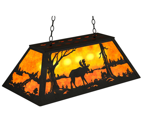 Meyda Tiffany 30328 Six Light Pendant, Textured Black