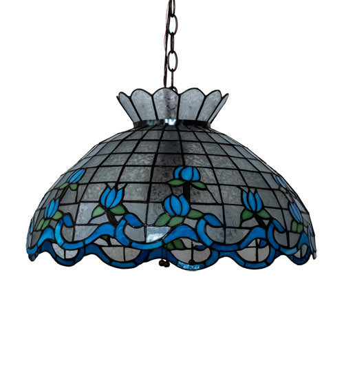 Meyda Tiffany 38434 Three Light Pendant, Mahogany Bronze
