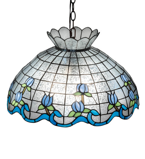 Meyda Tiffany 38434 Three Light Pendant, Mahogany Bronze