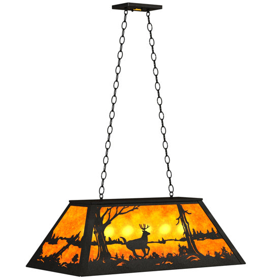Meyda Tiffany 49790 Six Light Pendant, Textured Black