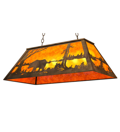 Meyda Tiffany 51145 Six Light Pendant, Antique Copper