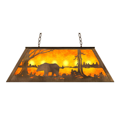 Meyda Tiffany 51145 Six Light Pendant, Antique Copper