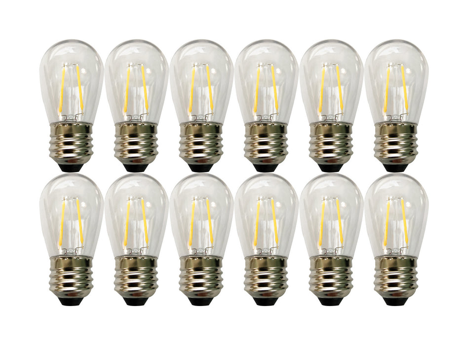 Satco S8020 LED String Light, Black