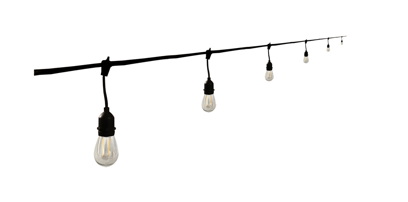Satco S8020 LED String Light, Black