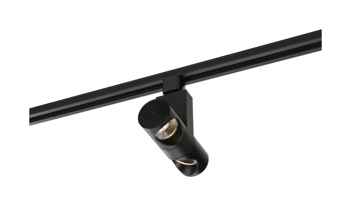 Nuvo Lighting TH481 LED Track Head, Black