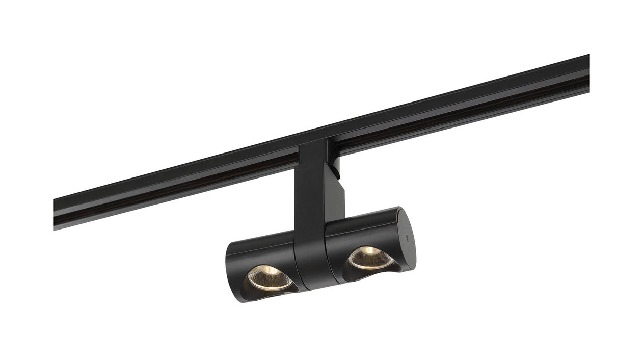 Nuvo Lighting TH481 LED Track Head, Black