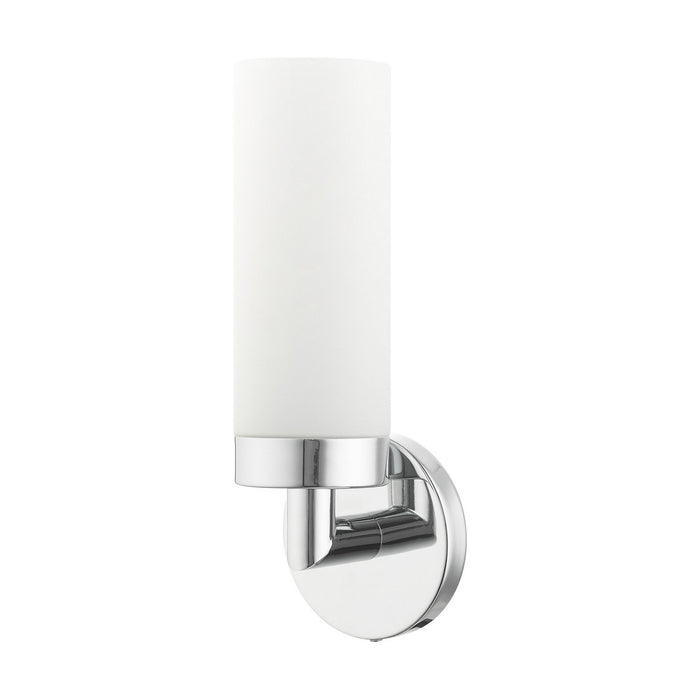 Livex Lighting 15071-05 One Light Wall Sconce, Polished Chrome