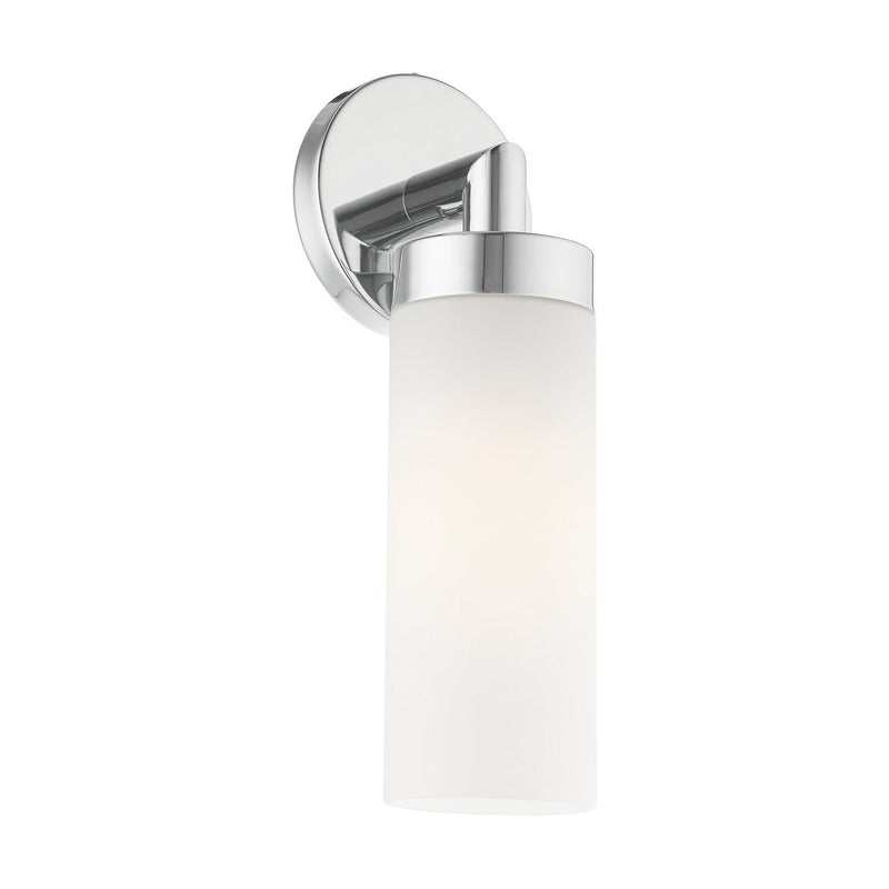 Livex Lighting 15071-05 One Light Wall Sconce, Polished Chrome