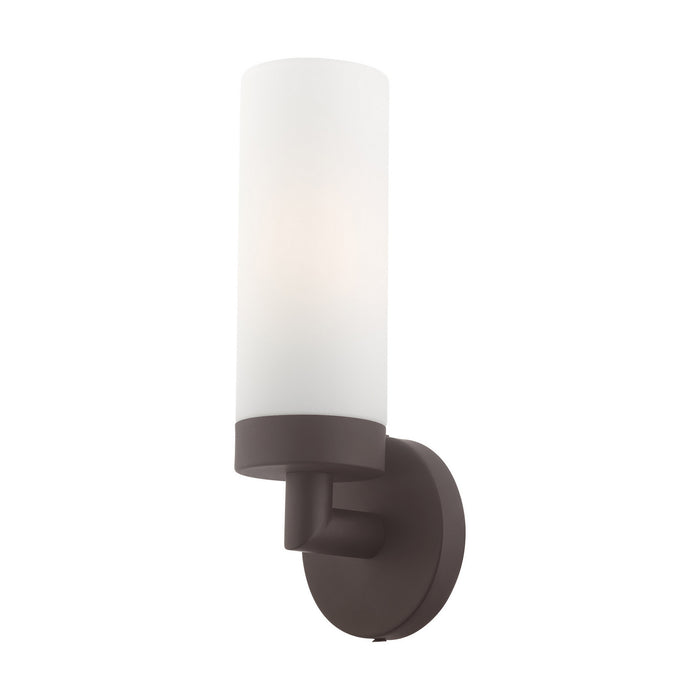 Livex Lighting 15071-07 One Light Wall Sconce, Bronze