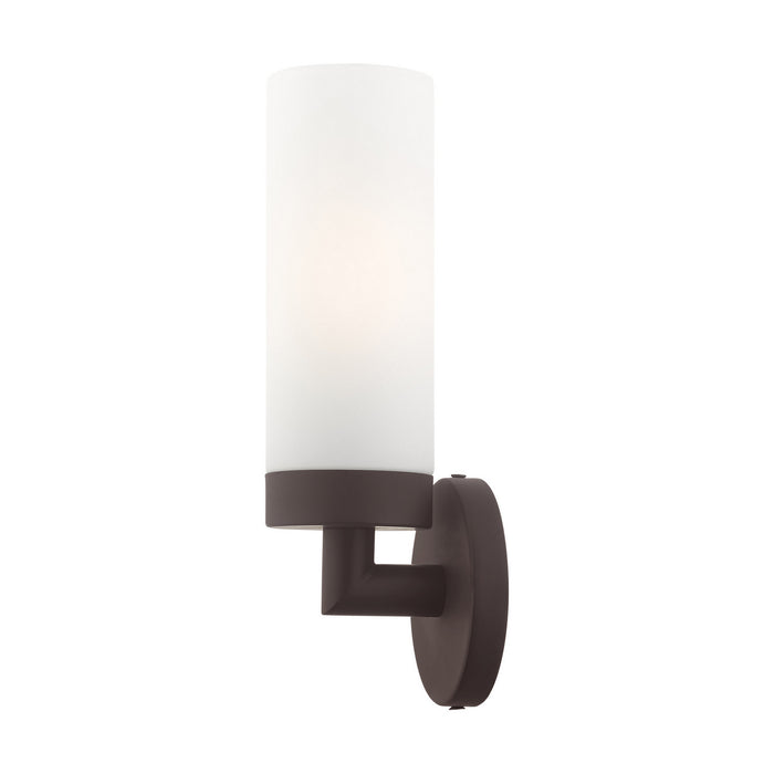 Livex Lighting 15071-07 One Light Wall Sconce, Bronze