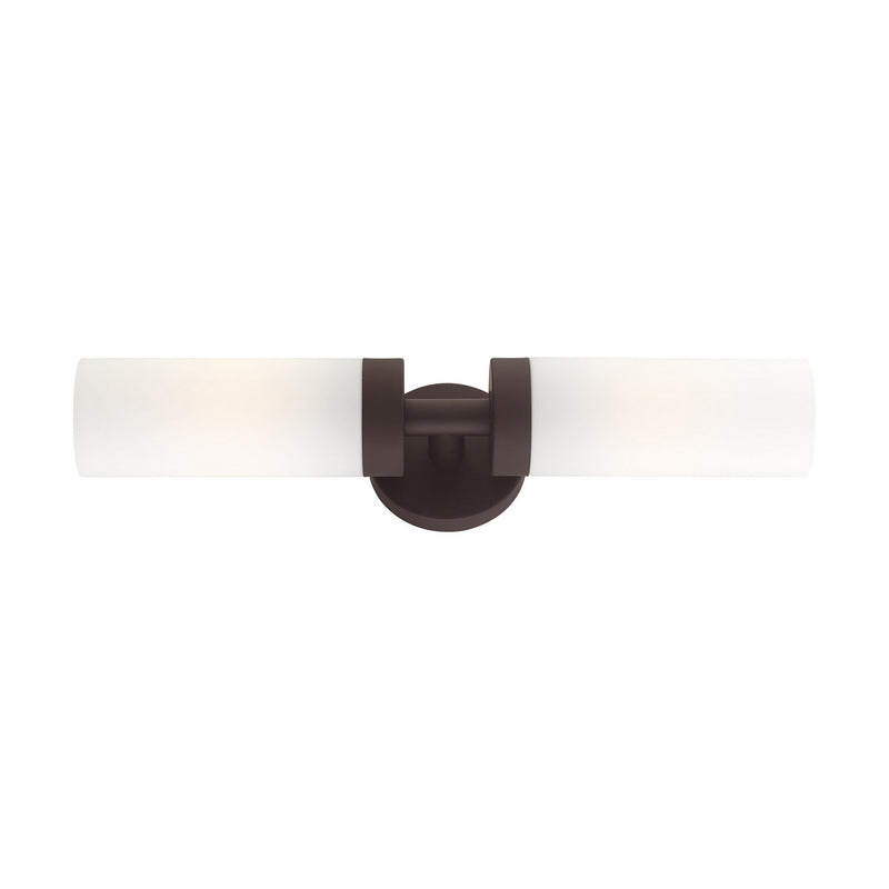 Livex Lighting 15072-07 Two Light Vanity, Bronze