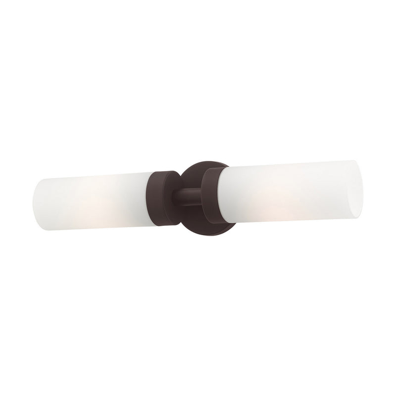 Livex Lighting 15072-07 Two Light Vanity, Bronze