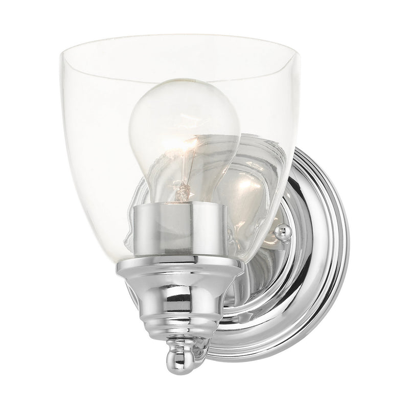 Livex Lighting 15131-05 One Light Vanity, Polished Chrome