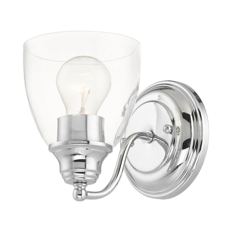 Livex Lighting 15131-05 One Light Vanity, Polished Chrome