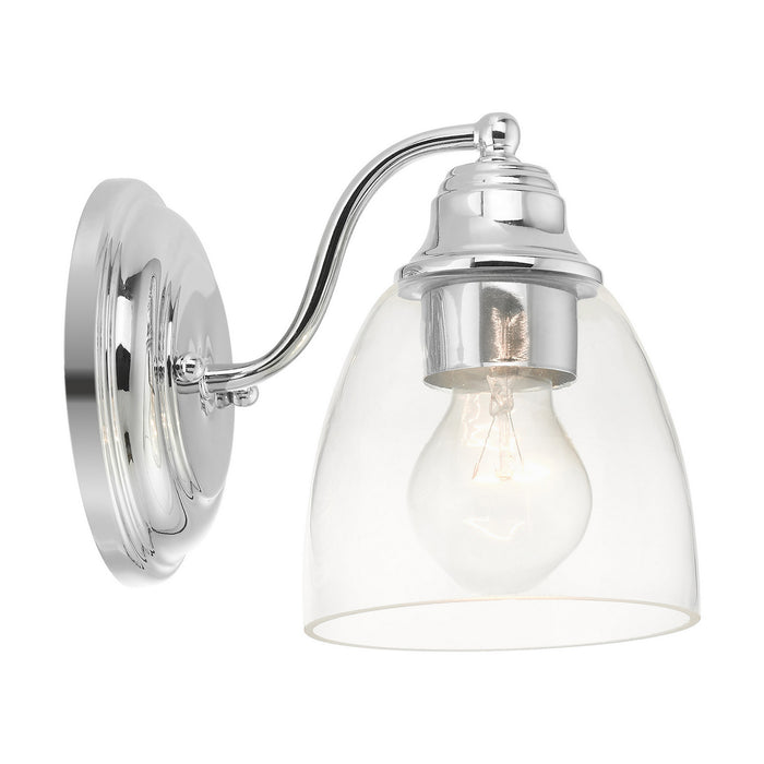 Livex Lighting 15131-05 One Light Vanity, Polished Chrome