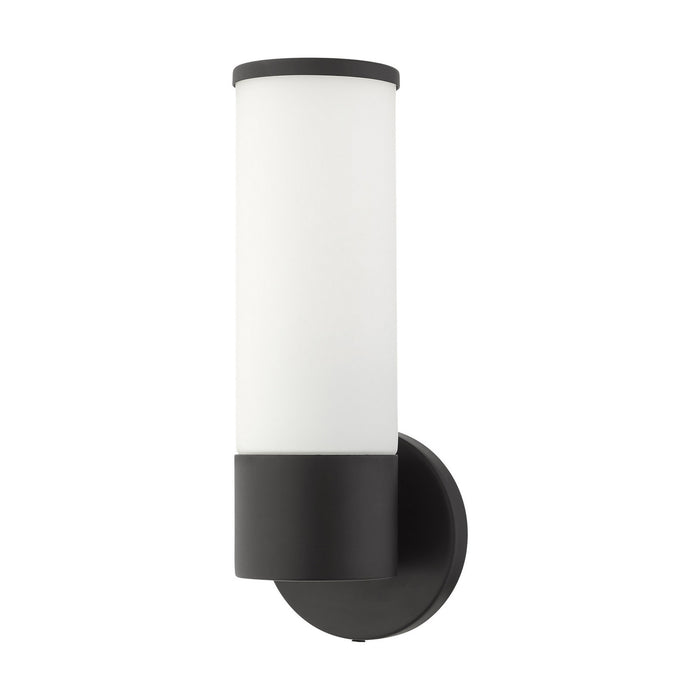 Livex Lighting 16561-04 One Light Wall Sconce, Black