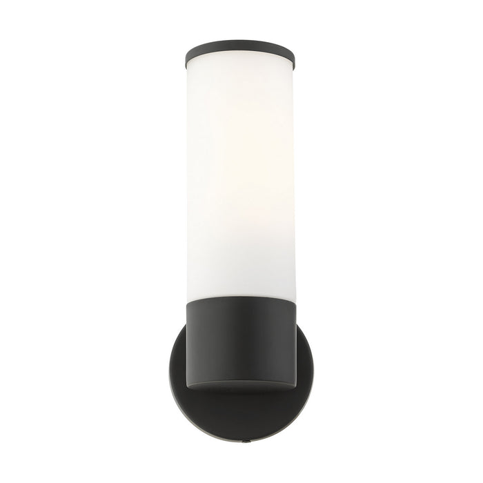 Livex Lighting 16561-04 One Light Wall Sconce, Black