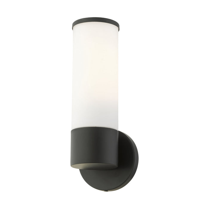 Livex Lighting 16561-04 One Light Wall Sconce, Black