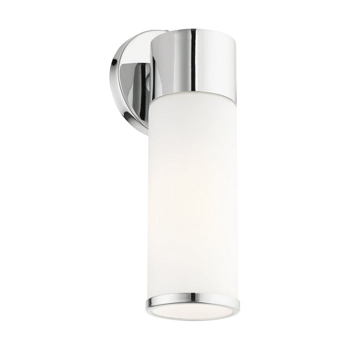 Livex Lighting 16561-05 One Light Wall Sconce, Polished Chrome