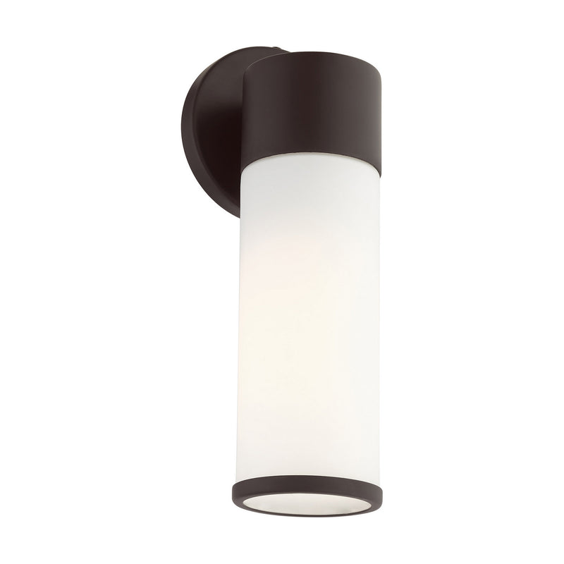 Livex Lighting 16561-07 One Light Wall Sconce, Bronze
