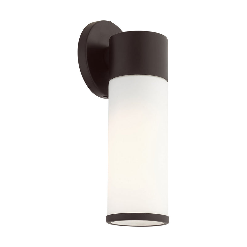 Livex Lighting 16561-07 One Light Wall Sconce, Bronze