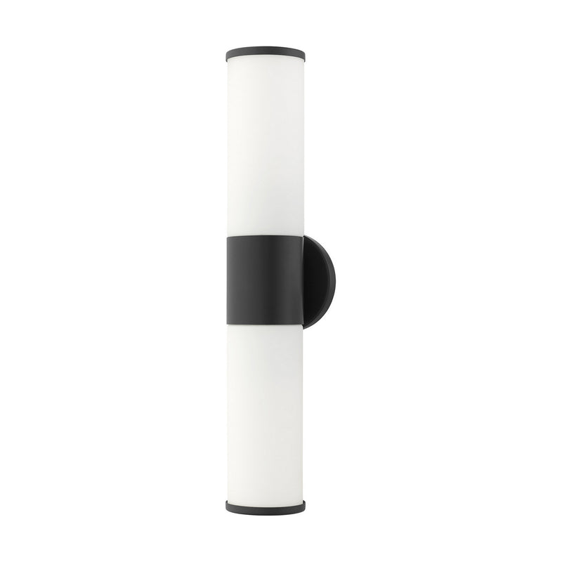 Livex Lighting 16562-04 Two Light Vanity, Black
