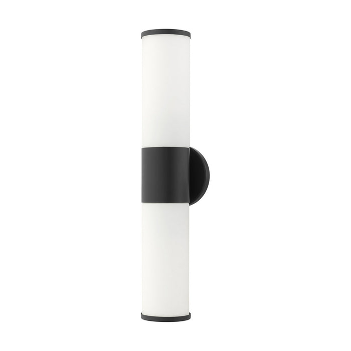 Livex Lighting 16562-04 Two Light Vanity, Black
