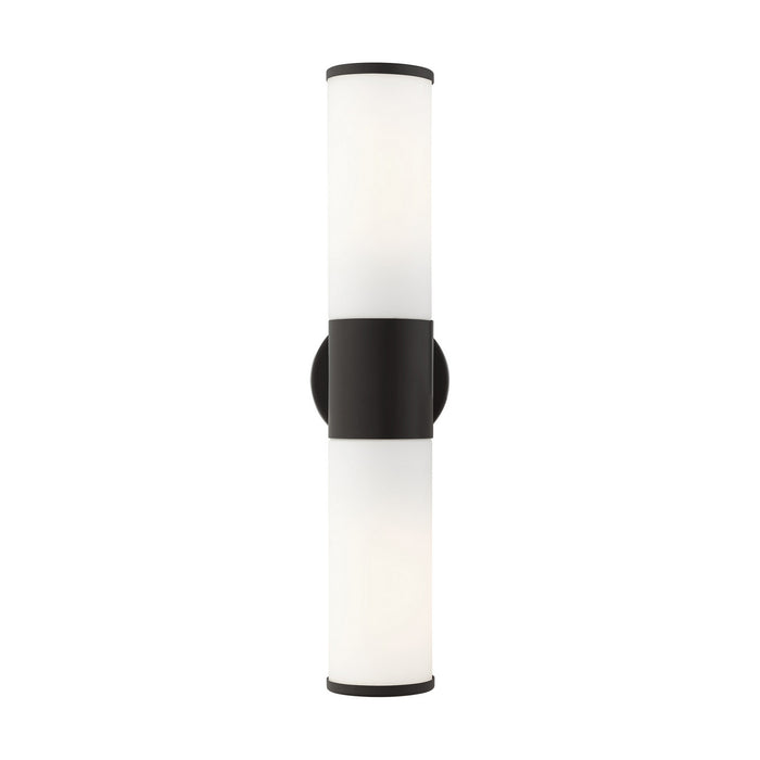 Livex Lighting 16562-04 Two Light Vanity, Black