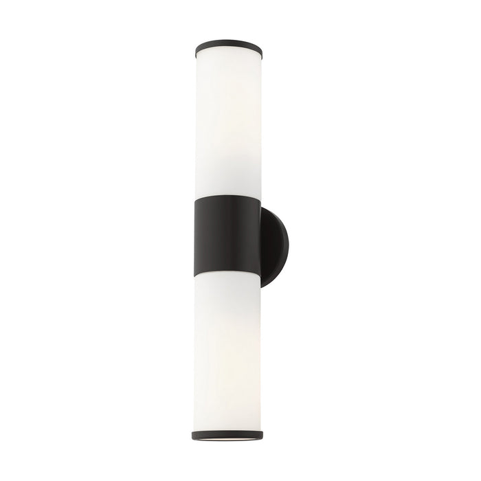 Livex Lighting 16562-04 Two Light Vanity, Black