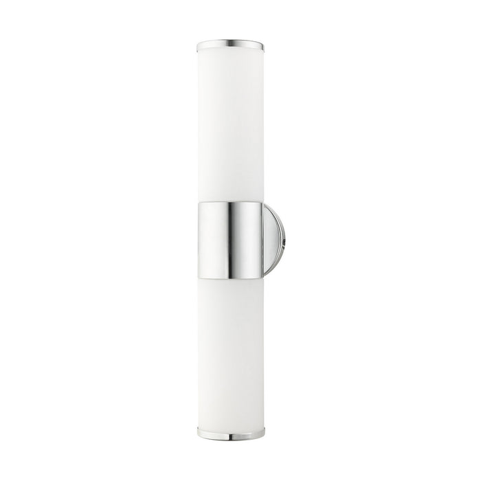 Livex Lighting 16562-05 Two Light Vanity, Polished Chrome