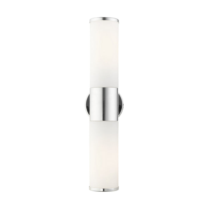 Livex Lighting 16562-05 Two Light Vanity, Polished Chrome