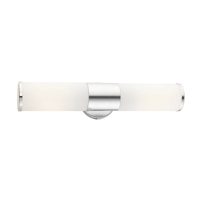 Livex Lighting 16562-05 Two Light Vanity, Polished Chrome