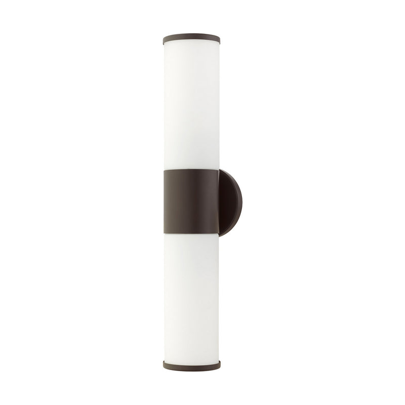 Livex Lighting 16562-07 Two Light Vanity, Bronze