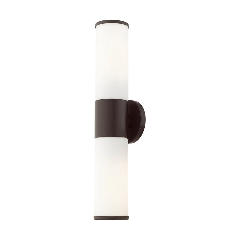 Livex Lighting 16562-07 Two Light Vanity, Bronze