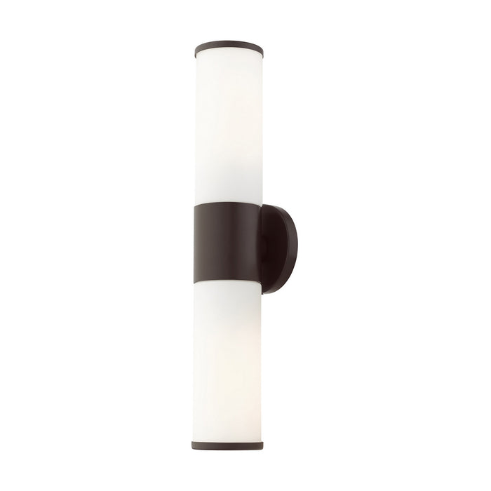 Livex Lighting 16562-07 Two Light Vanity, Bronze