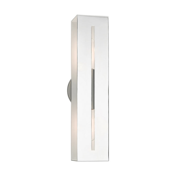 Livex Lighting 16682-05 Two Light Vanity, Polished Chrome