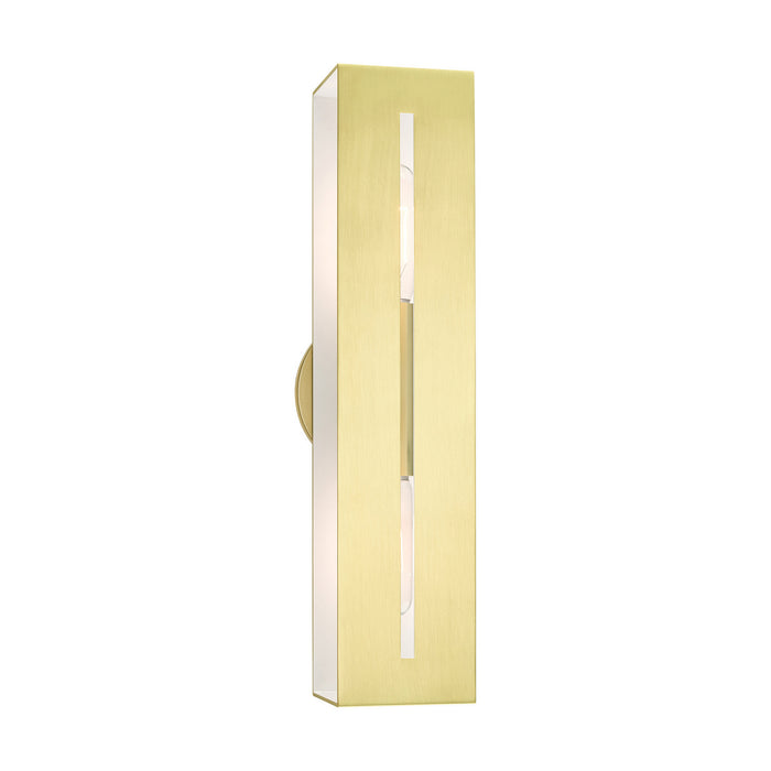 Livex Lighting 16682-12 Two Light Vanity, Satin Brass