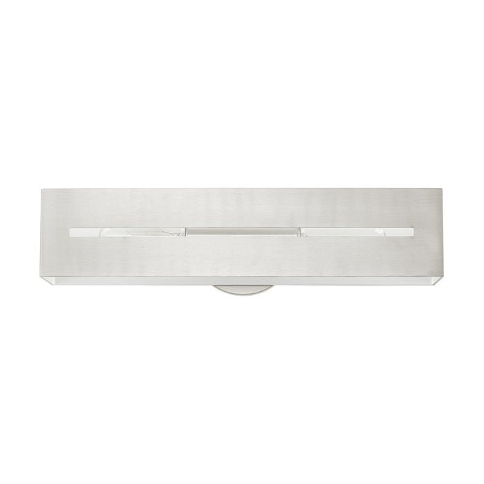 Livex Lighting 16682-91 Two Light Vanity, Brushed Nickel
