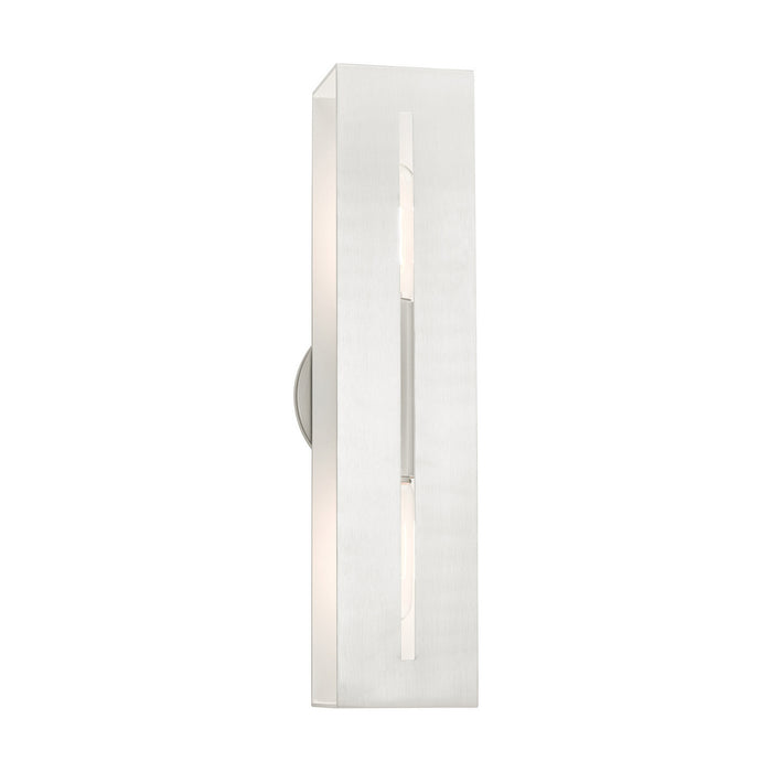 Livex Lighting 16682-91 Two Light Vanity, Brushed Nickel