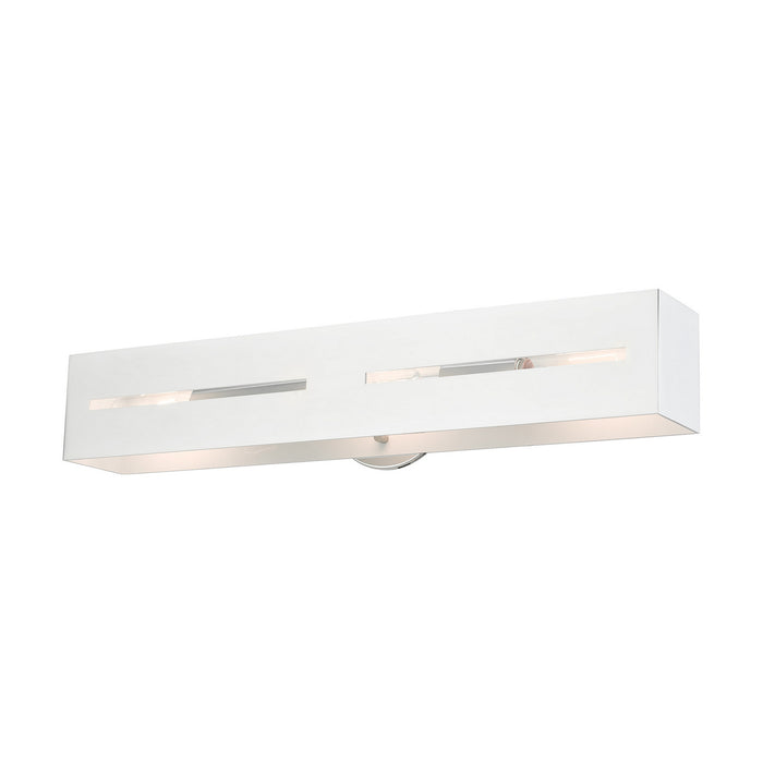 Livex Lighting 16683-05 Three Light Vanity, Polished Chrome