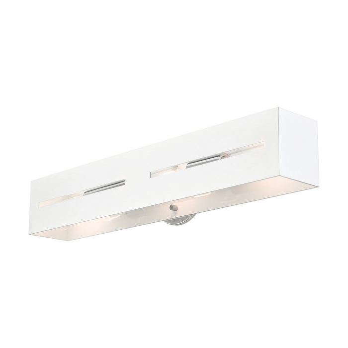 Livex Lighting 16683-05 Three Light Vanity, Polished Chrome